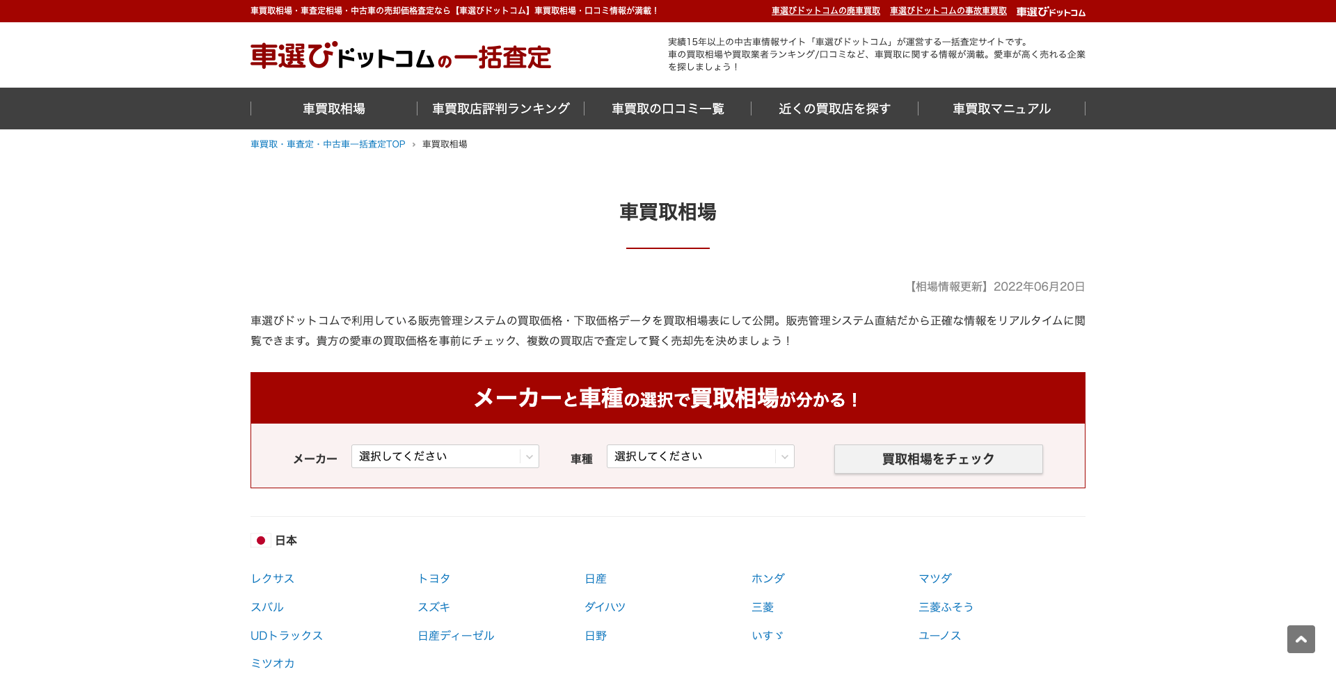車のだいたいの買取相場がわかる 個人情報なしで車を査定する方法とは