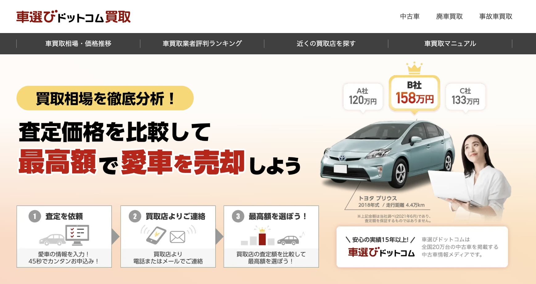 車選びドットコム買取